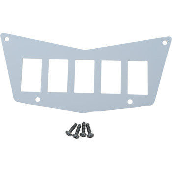 5 SLOT CENTER DASH SWITCH PLATE FOR POLARIS RZR 570 & 800