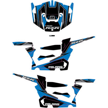 COMPLETE GRAPHICS KIT FOR POLARIS RZR 2 DOOR