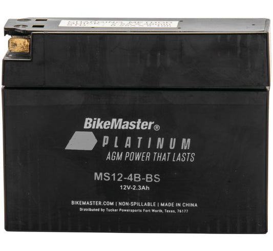 BIKEMASTER MS12-4L-B Battery, 12V Battery, 120mm FOR APRILLA & YAMAHA