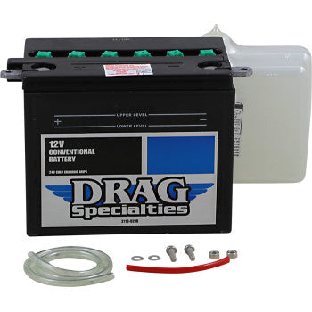 DRAG SPECIALTIES Conventional Battery Kit Battery Kit - CHD4-12 FOR HARLEY DAVIDSON