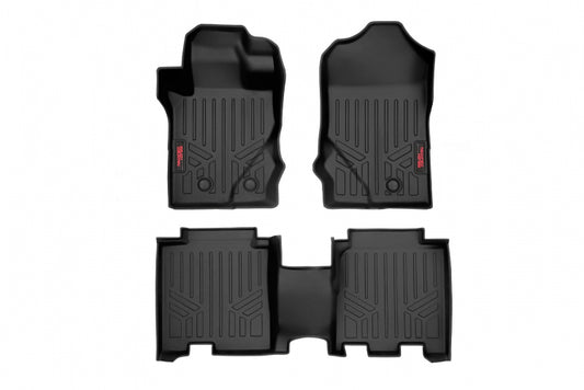 ROUGH COUNTRY FLOOR MATS FRONT & REAR | FORD BRONCO 4WD (2021-2023)
