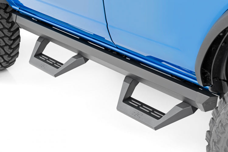 ROUGH COUNTRY SRX2 ADJUSTABLE ALUMINUM STEP FORD BRONCO 4WD (2021-2023)