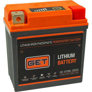 GET GK-ATHBL-0004Lithium Iron Battery Lithium Iron Battery - 140A FOR HONDA, KTM, & HUSQVARNA