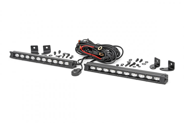 ROUGH COUNTRY 10-INCH SLIMLINE CREE LED LIGHT BARS (PAIR)
