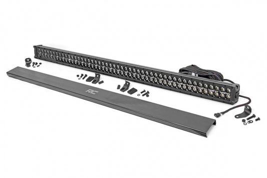 ROUGH COUNTRY BLACK SERIES LED LIGHT 50 INCH | DUAL ROW | AMBER DRL