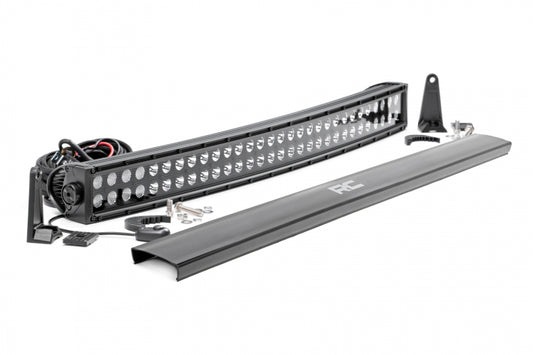 ROUGH COUNTRY BLACK SERIES LED 30 INCH LIGHT| CURVED DUAL ROW