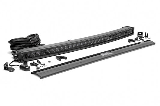 ROUGH COUNTRY BLACK SERIES LED 30 INCH LIGHT| CURVED SINGLE ROW