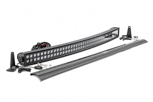 ROUGH COUNTRY BLACK SERIES LED 40 INCH LIGHT| CURVED DUAL ROW