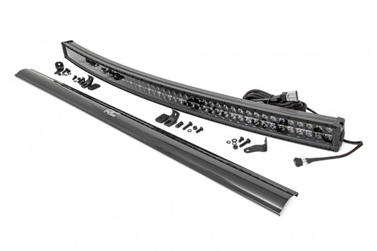 ROUGH COUNTRY BLACK SERIES LED 54 INCH LIGHT| CURVED DUAL ROW | WHITE DRL