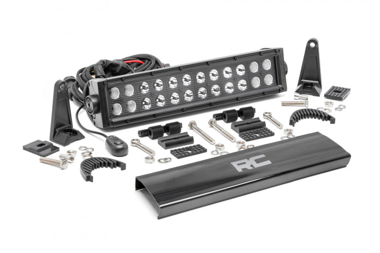 ROUGH COUNTRY BLACK SERIES LED LIGHT 12 INCH | DUAL ROW