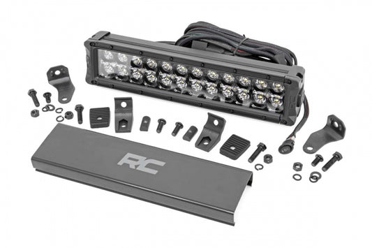 ROUGH COUNTRY BLACK SERIES LED LIGHT 12 INCH | DUAL ROW | WHITE DRL