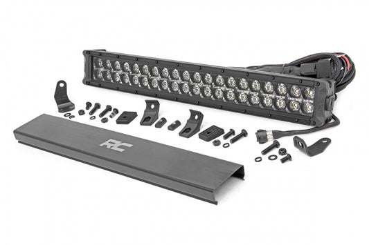 ROUGH COUNTRY BLACK SERIES LED LIGHT 20 INCH | DUAL ROW | WHITE DRL