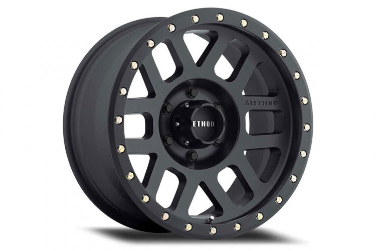 METHOD GRID MATTE BLACK | 18X9 | 6X5.5 | +0