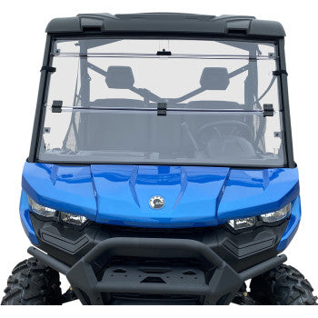 MOOSE Full Folding Windshield - Deluxe - CAN AM Defender