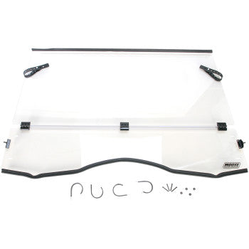 MOOSE FOLDING WINDSHIELD FOR CAN AM COMMANDER 1000