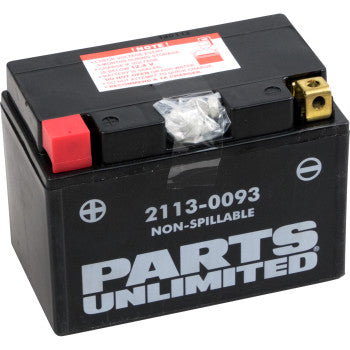 PARTS UNLMITED YTZ14S FACTORY ACTIVATED AGM BATTERY FOR KAWASAKI, HONDA, YAMAHA, & KTM