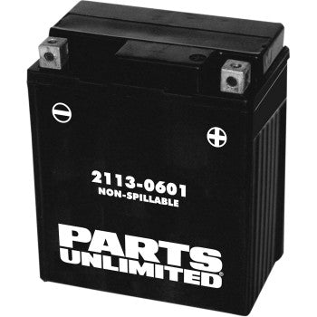 PARTS UNLIMITED Factory-Activated AGM Maintenance-Free Battery AGM Battery - YTZ8V FOR HONDA, KAWASAKI, & YAMAHA