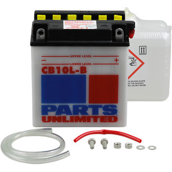 PARTS UNLIMITED Heavy-Duty 12v Battery Kit Battery - YB10L-B FOR YAMAHA, KAWASAKI & SUZUKI