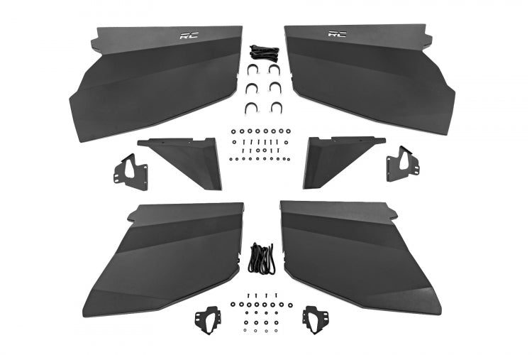 ROUGH COUNTRY ALUMINUM LOWER HALF DOORS POLARIS RZR XP 4 1000 (2014-2021)