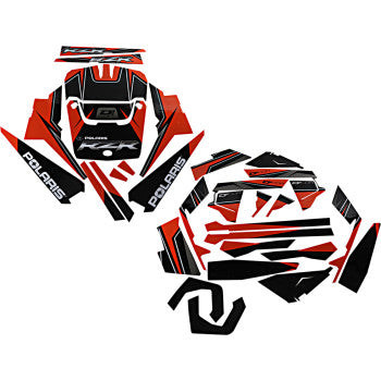 COMPLETE GRAPHICS KIT FOR POLARIS RZR 2 DOOR