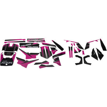 COMPLETE GRAPHICS KIT FOR POLARIS RZR 2 DOOR