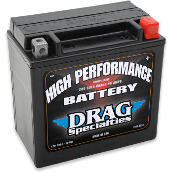 DRAG SPECIALTIES YTX14L HIGH PERFORMANCE BATTERY FOR HARLEY DAVIDSON