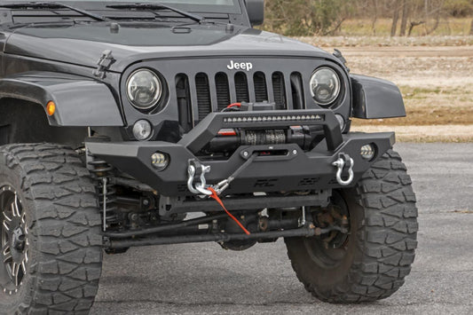 ROUGH COUNTRY FRONT BUMPER SPORT | OE FOG | JEEP GLADIATOR JT/WRANGLER JK & JL