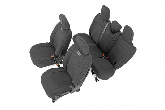ROUGH COUNTRY SEAT COVERS JEEP WRANGLER JL 4WD (2018-2023)