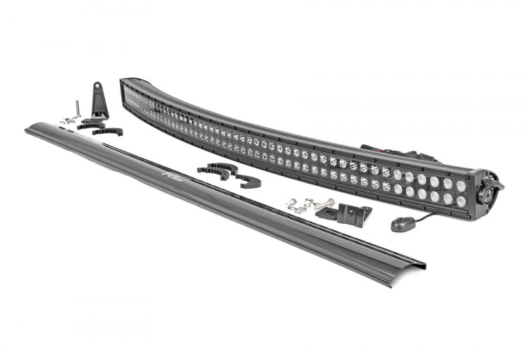 ROUGH COUNTRY BLACK SERIES LED 50 INCH LIGHT| CURVED DUAL ROW