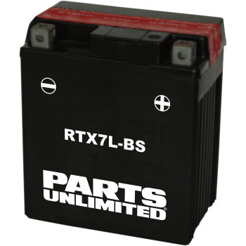PARTS UNLIMITED RTX7L-BSAGM Maintenance-Free Battery FOR HONDA, KAWASAKI, SUZUKI, HONDA, BIMOTA & ATK