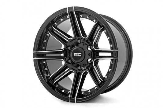 ROUGH COUNTRY 88 SERIES WHEEL ONE-PIECE | GLOSS BLACK