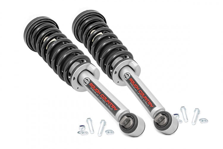 ROUGH COUNTRY 2.5 INCH LEVELING KIT LOADED STRUT | FORD RANGER 4WD (2019-2023)